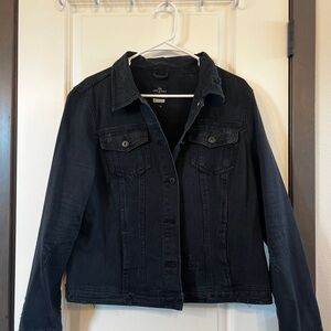 one 5 one Black Denim Jacket